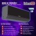 Кондиционер (тепловой насос) IDEA IPA-18HRM-FN8 BLACK серии BREEZE Inverter до 50м" - обогрев до -25С 