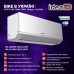 Кондиционер (тепловой насос) IDEA IPA-09HRM-FN8 SILVER серии BREEZE Inverter до 30м" - обогрев до -25С 